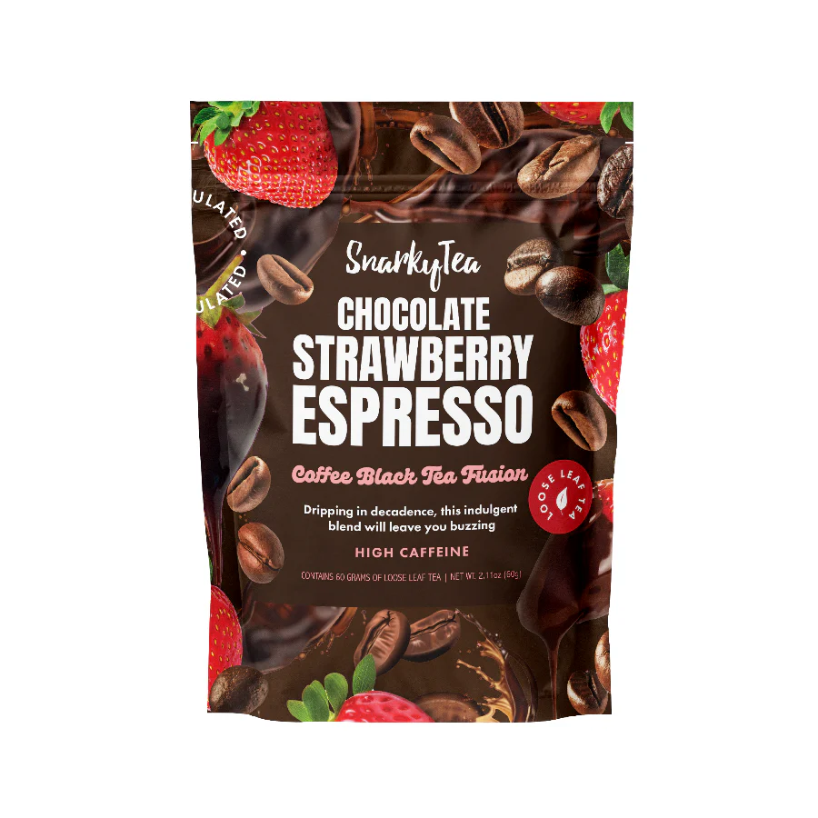 Chocolate Strawberry Espresso - Coffee Black Tea Fusion Blend