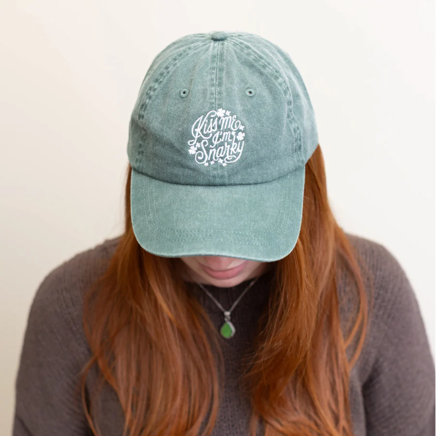 Kiss Me I'm Snarky - St. Paddys Hat - Image 2
