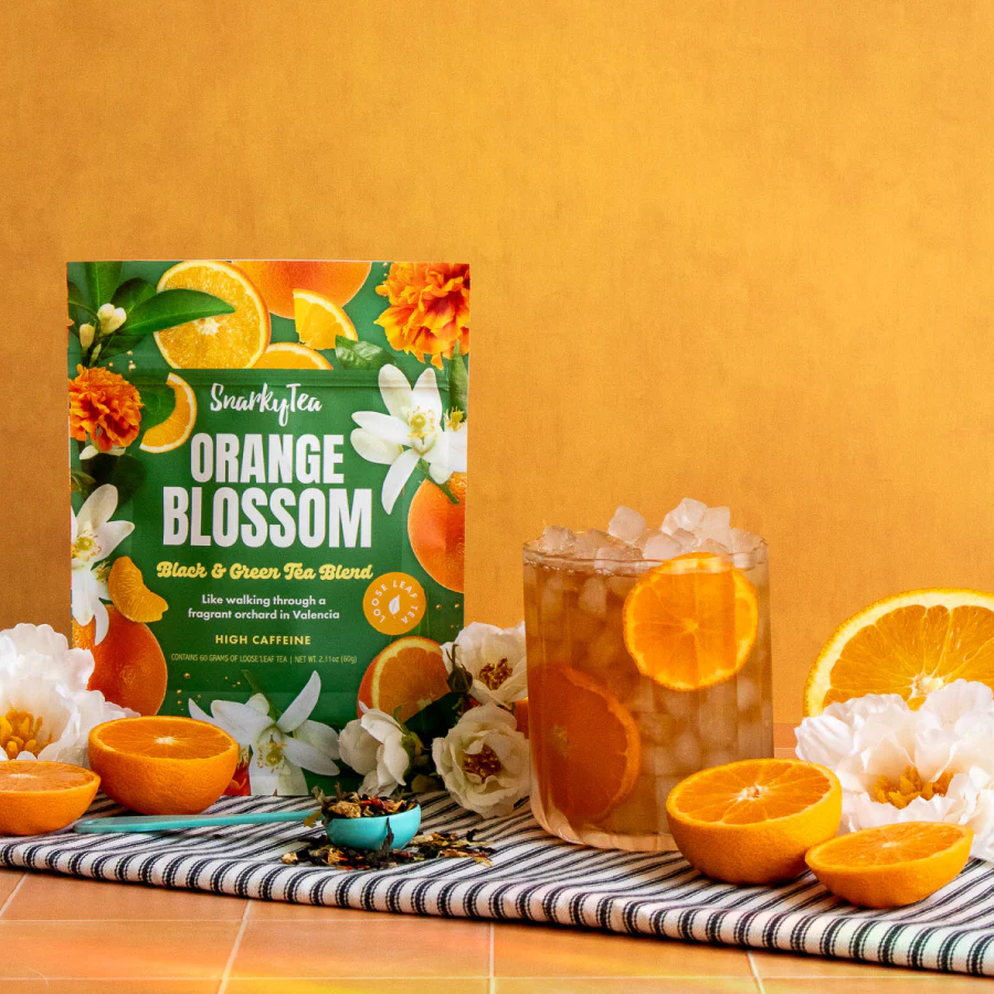 Orange Blossom - Black & Green Tea Blend - Image 3
