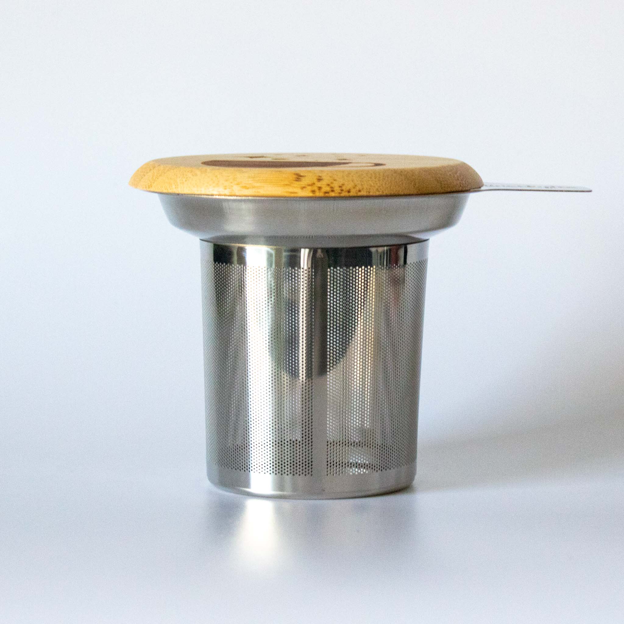 Steel & Bamboo Single Cup Steeper - Image 4