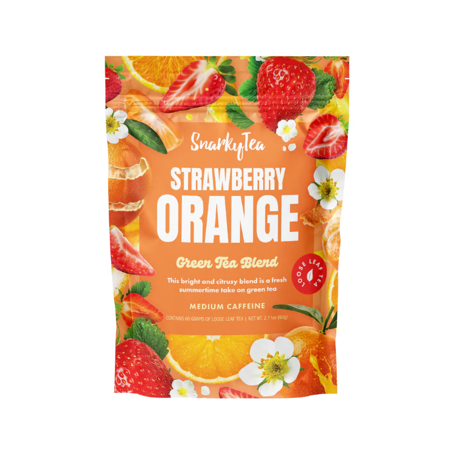 Strawberry Orange - Green Tea Blend